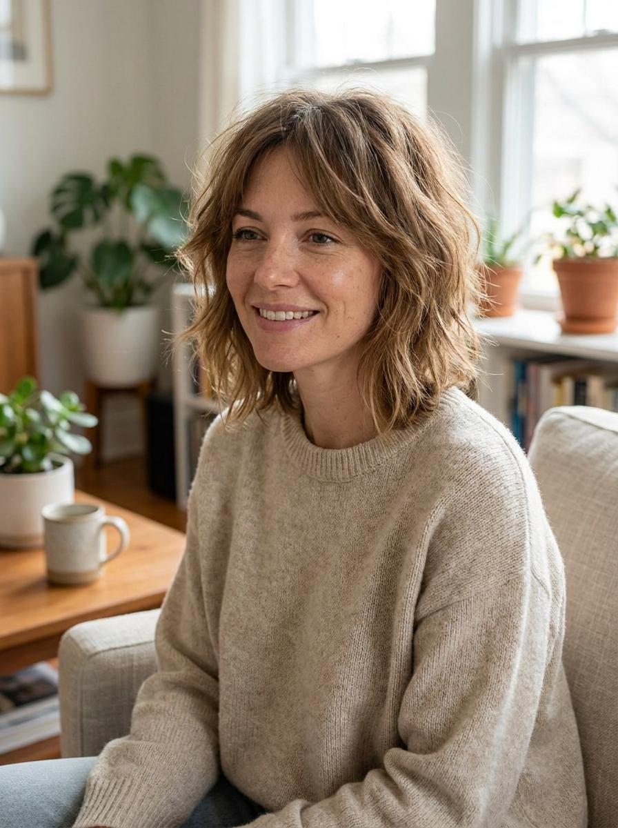 Soft Shag Bob - Bobfrisur mittellang